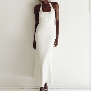 NWT DISSH Eddison Moss Knit Midi Dress